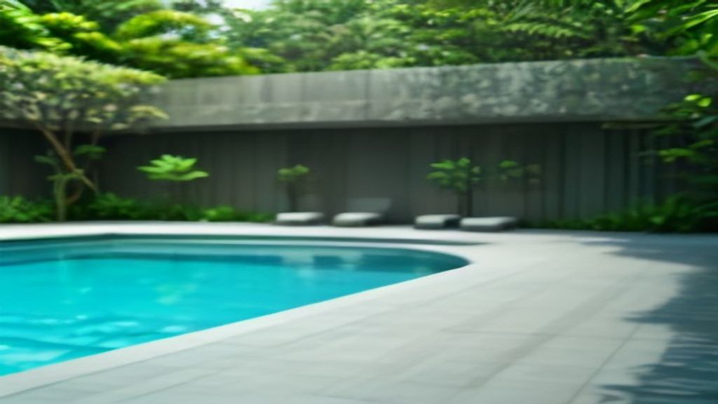 Rincian biaya bikin kolam renang pribadi minimalis di halaman belakang rumah.